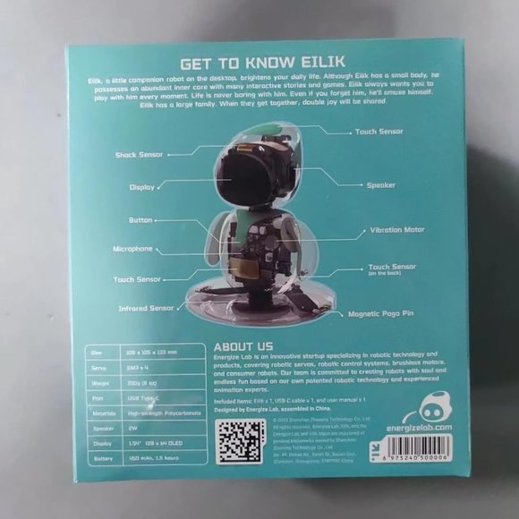 Eilik Cute Robot Pets for Kids and Adults, Your Perfect Interactive Companion - Picture 3 of 10